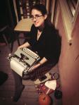 amy with typewriter